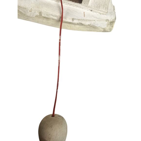 Vintage 60s Silent Night Wall Plaque Bensinc Pull String Musical - Picture 10 of 10